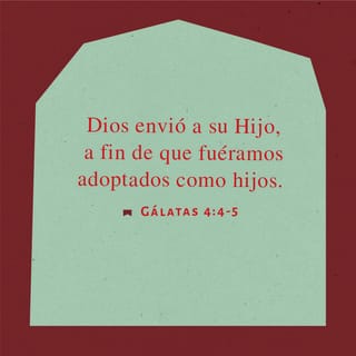 Gálatas 4:4-5 NVI