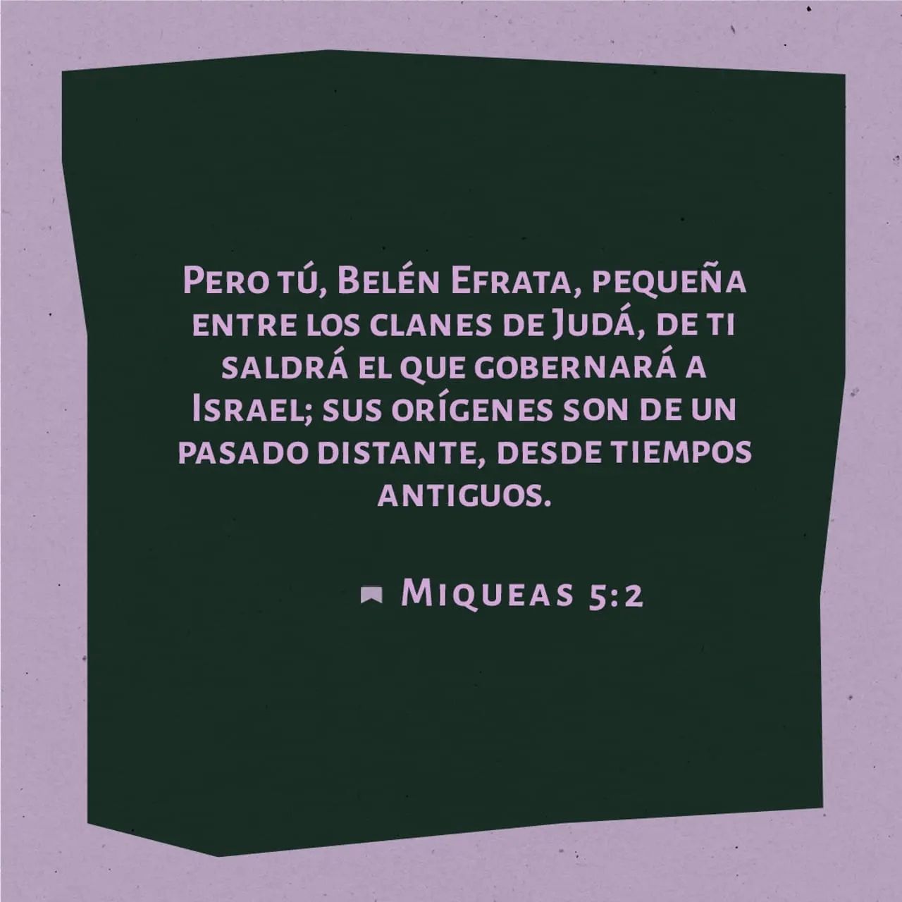 Miqueas 5:2 NVI