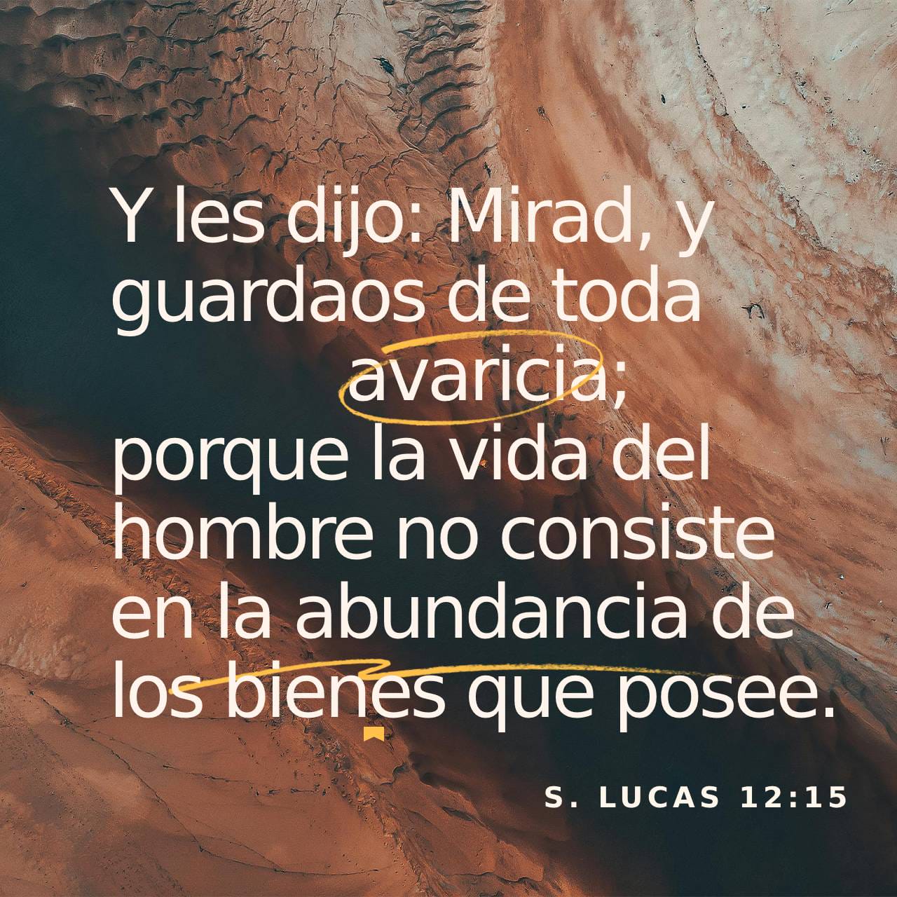 Lucas 12:15 RVR1960