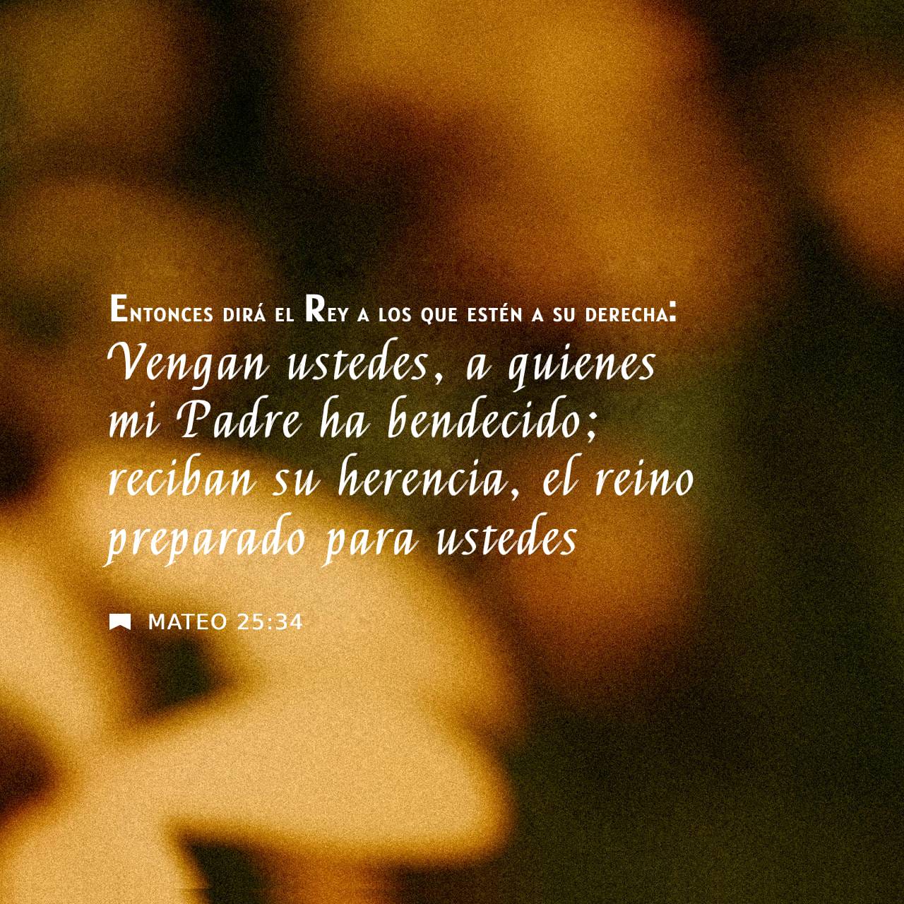 Mateo 25:34