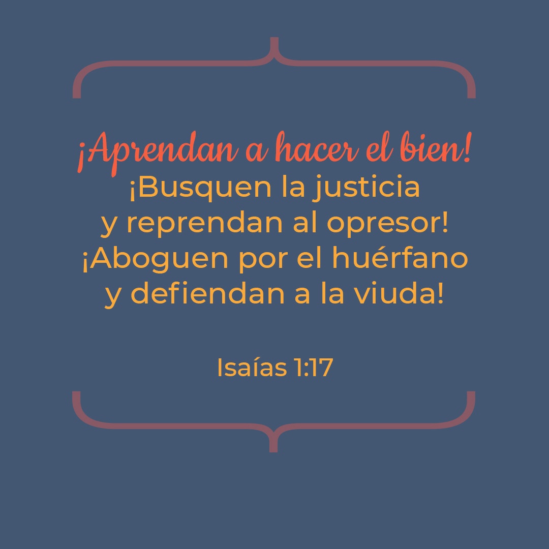 Isaías 1:17 NVI