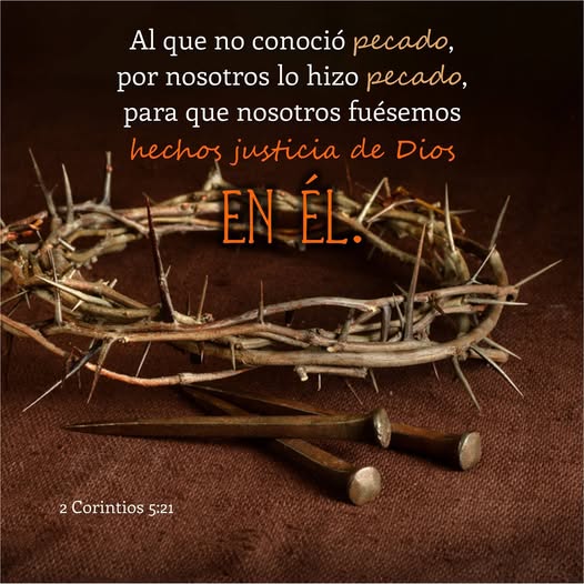 2 Corintios 5:21 RV1960